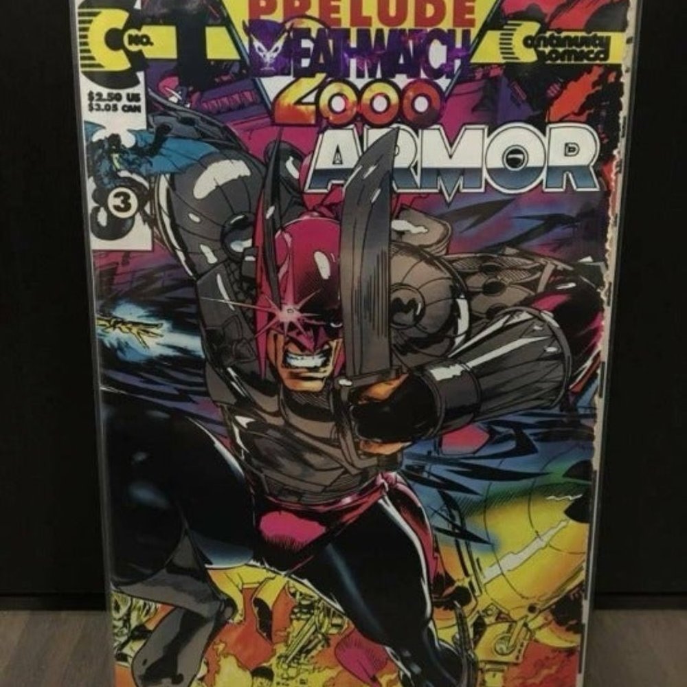Armor #3 Comic Book Deathwatch 2000 Prelude Continuity Comics 1993